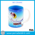 Beauty Fish on Water Tasse de sublimation en porcelaine